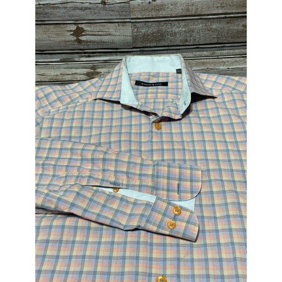 HammerMade Dress Shirt Long‎ Sleeve 39/15.5 - Picture 1 of 5